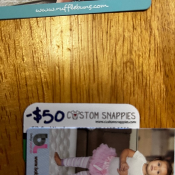 Multiple gift cards for baby items new never used - Picture 4 of 10